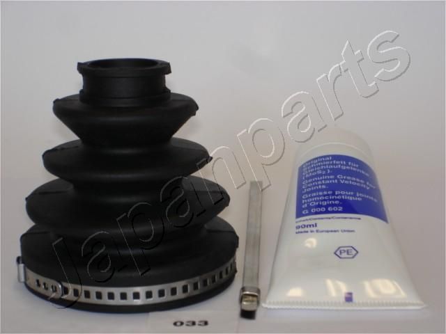Комплект пыльника, приводной вал JAPANPARTS KB033