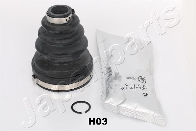 Комплект пыльника, приводной вал JAPANPARTS KBH03