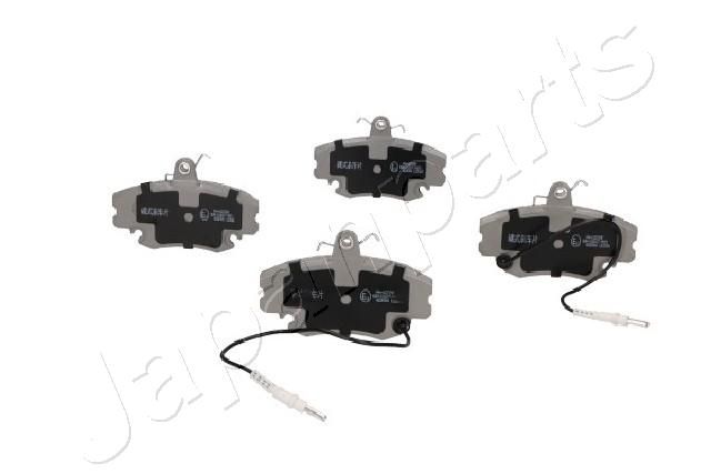 Комплект тормозных колодок, дисковый тормоз JAPANPARTS PA0037AF
