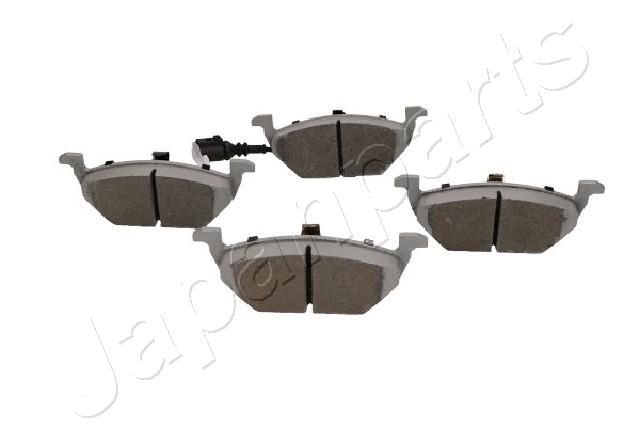 Комплект тормозных колодок, дисковый тормоз JAPANPARTS PA0043AF