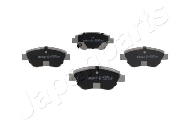 Комплект тормозных колодок, дисковый тормоз JAPANPARTS PA0075AF