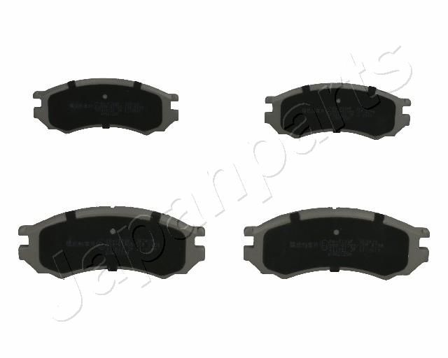 Комплект тормозных колодок, дисковый тормоз JAPANPARTS PA010AF