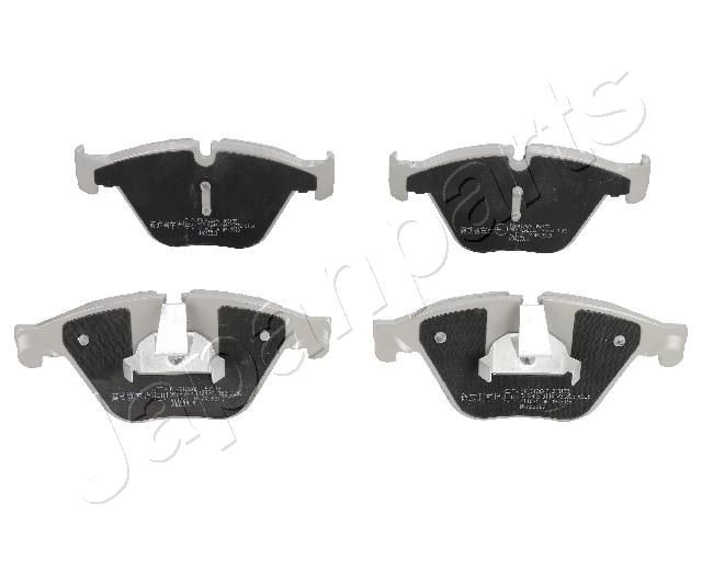 Комплект тормозных колодок, дисковый тормоз JAPANPARTS PA0126AF