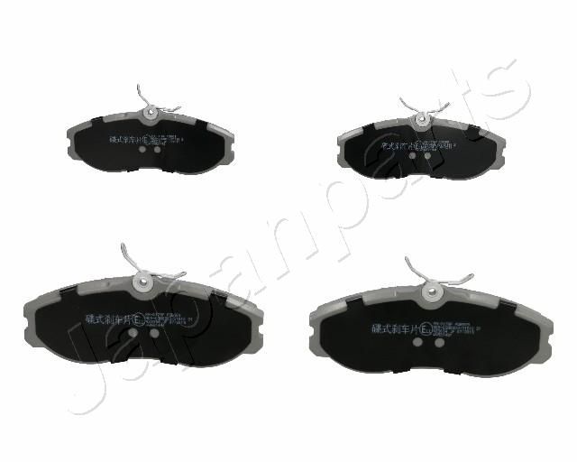 Комплект тормозных колодок, дисковый тормоз JAPANPARTS PA017AF