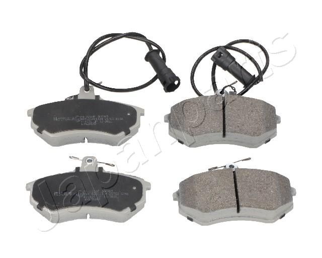 Комплект тормозных колодок, дисковый тормоз JAPANPARTS PA020AF