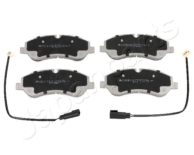 Комплект тормозных колодок, дисковый тормоз JAPANPARTS PA0319AF