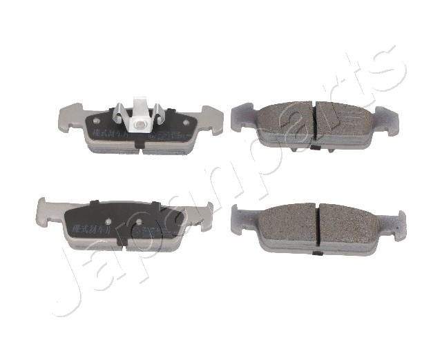 Комплект тормозных колодок, дисковый тормоз JAPANPARTS PA039AF