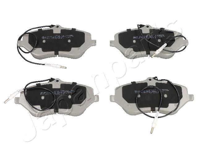 Комплект тормозных колодок, дисковый тормоз JAPANPARTS PA0619AF