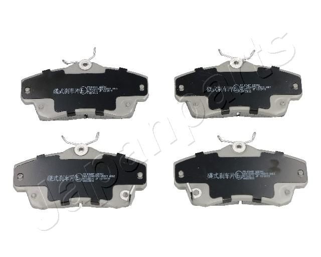 Комплект тормозных колодок, дисковый тормоз JAPANPARTS PA094AF