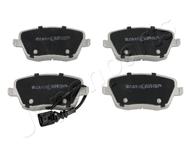 Комплект тормозных колодок, дисковый тормоз JAPANPARTS PA0956AF
