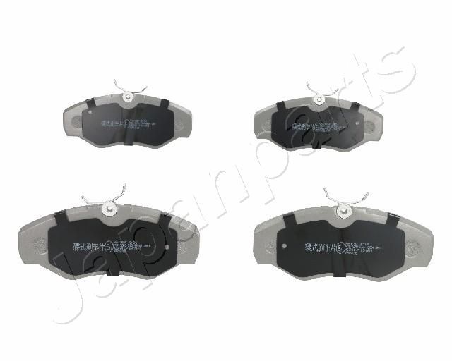 Комплект тормозных колодок, дисковый тормоз JAPANPARTS PA109AF