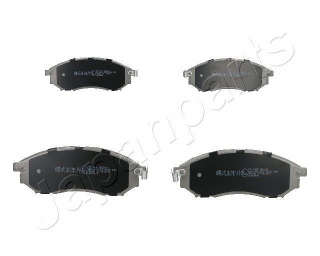 Комплект тормозных колодок, дисковый тормоз JAPANPARTS PA115AF