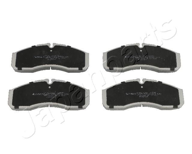 Комплект тормозных колодок, дисковый тормоз JAPANPARTS PA122AF