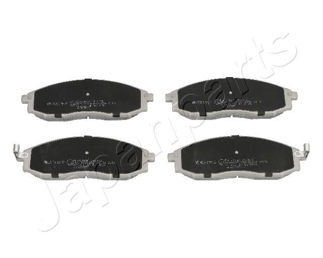 Комплект тормозных колодок, дисковый тормоз JAPANPARTS PA130AF