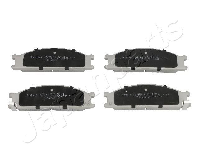Комплект тормозных колодок, дисковый тормоз JAPANPARTS PA137AF
