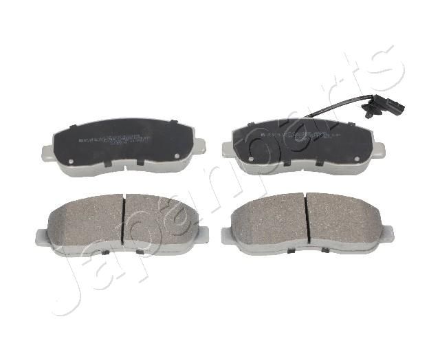 Комплект тормозных колодок, дисковый тормоз JAPANPARTS PA156AF