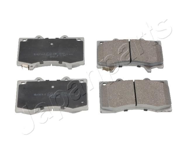 Комплект тормозных колодок, дисковый тормоз JAPANPARTS PA158AF