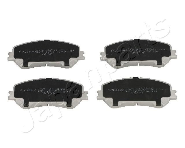 Комплект тормозных колодок, дисковый тормоз JAPANPARTS PA160AF