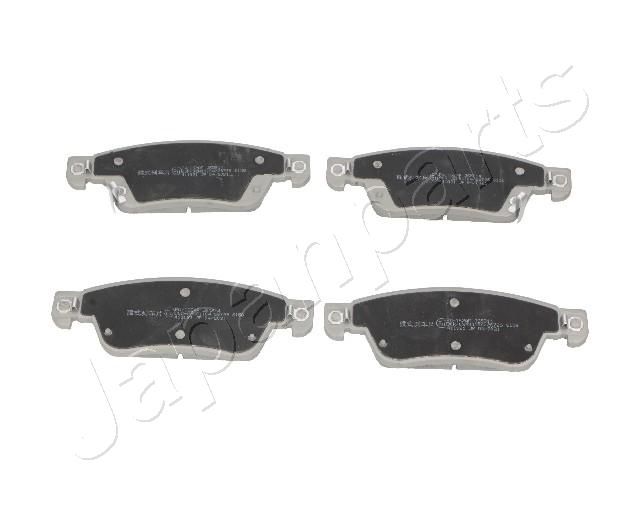 Комплект тормозных колодок, дисковый тормоз JAPANPARTS PA162AF