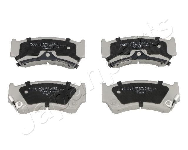 Комплект тормозных колодок, дисковый тормоз JAPANPARTS PA191AF
