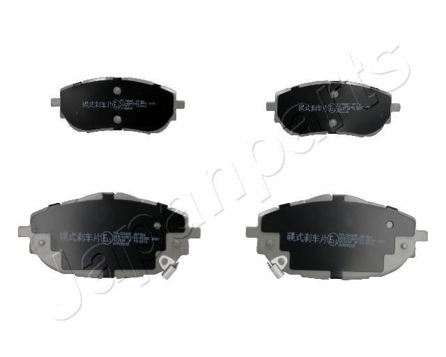 Комплект тормозных колодок, дисковый тормоз JAPANPARTS PA2000AF