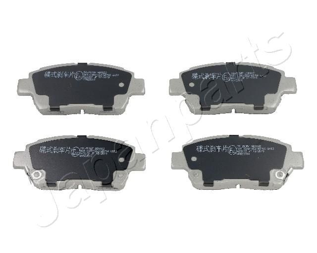 Комплект тормозных колодок, дисковый тормоз JAPANPARTS PA203AF