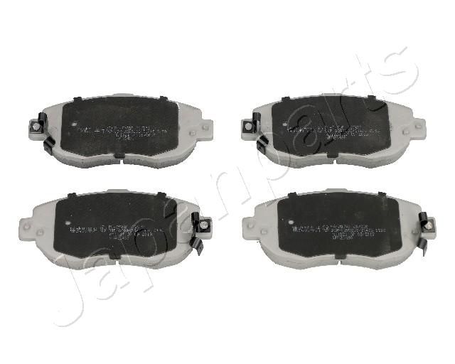 Комплект тормозных колодок, дисковый тормоз JAPANPARTS PA207AF