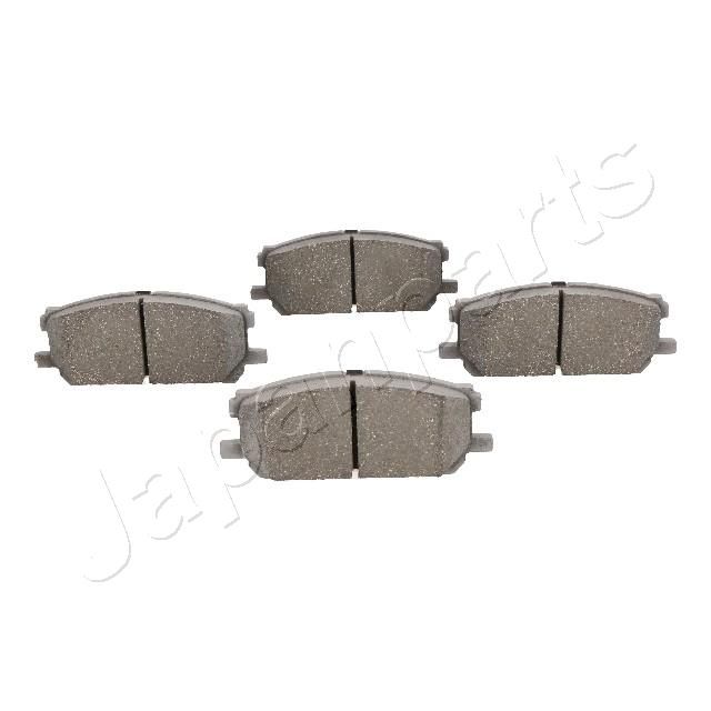 Комплект тормозных колодок, дисковый тормоз JAPANPARTS PA209AF