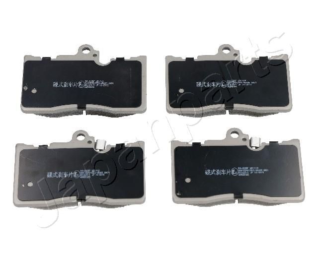 Комплект тормозных колодок, дисковый тормоз JAPANPARTS PA222AF