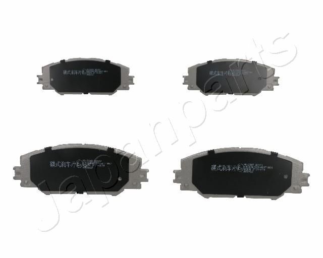 Комплект тормозных колодок, дисковый тормоз JAPANPARTS PA230AF