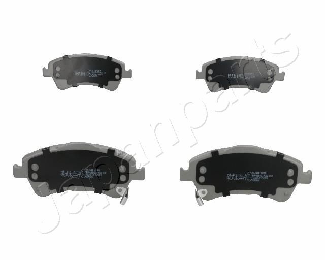 Комплект тормозных колодок, дисковый тормоз JAPANPARTS PA244AF