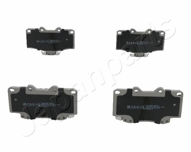 Комплект тормозных колодок, дисковый тормоз JAPANPARTS PA254AF