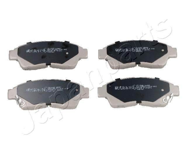 Комплект тормозных колодок, дисковый тормоз JAPANPARTS PA264AF