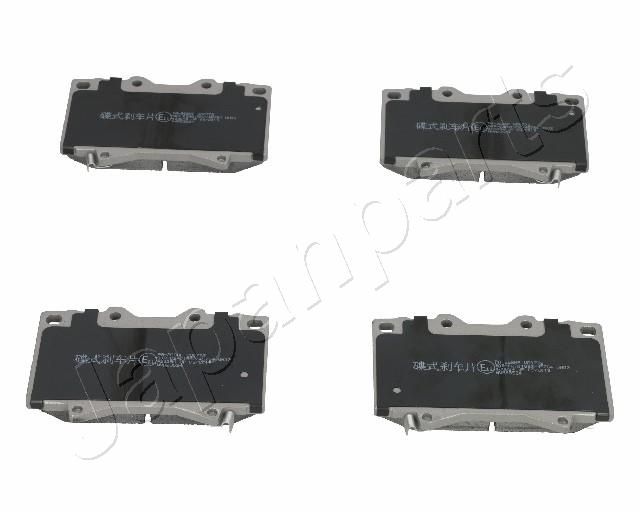 Комплект тормозных колодок, дисковый тормоз JAPANPARTS PA268AF