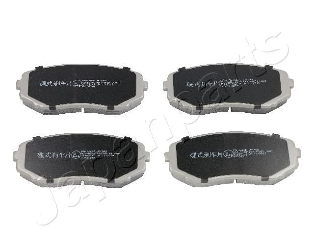 Комплект тормозных колодок, дисковый тормоз JAPANPARTS PA336AF