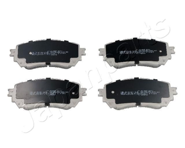 Комплект тормозных колодок, дисковый тормоз JAPANPARTS PA350AF