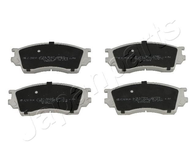 Комплект тормозных колодок, дисковый тормоз JAPANPARTS PA382AF