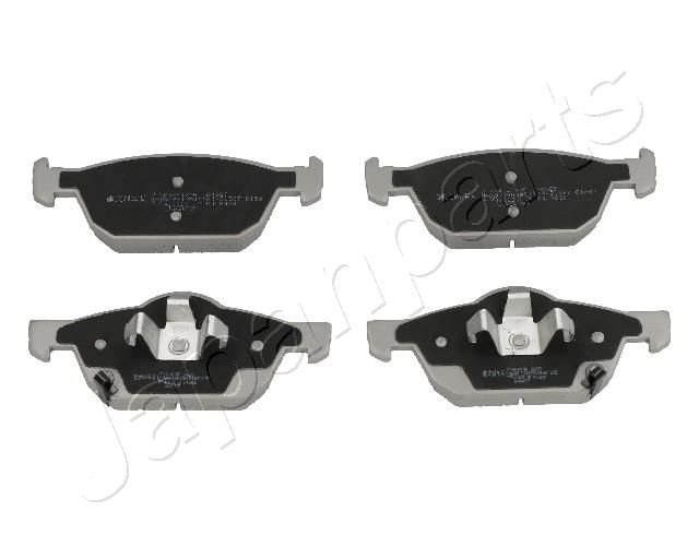 Комплект тормозных колодок, дисковый тормоз JAPANPARTS PA407AF