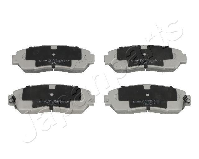 Комплект тормозных колодок, дисковый тормоз JAPANPARTS PA434AF