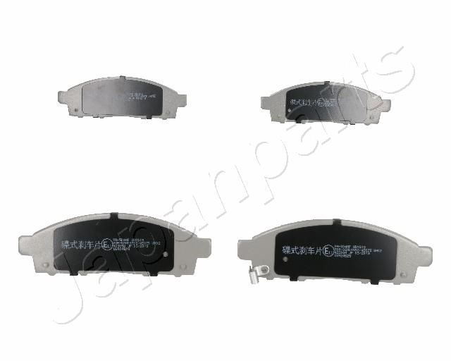 Комплект тормозных колодок, дисковый тормоз JAPANPARTS PA504AF