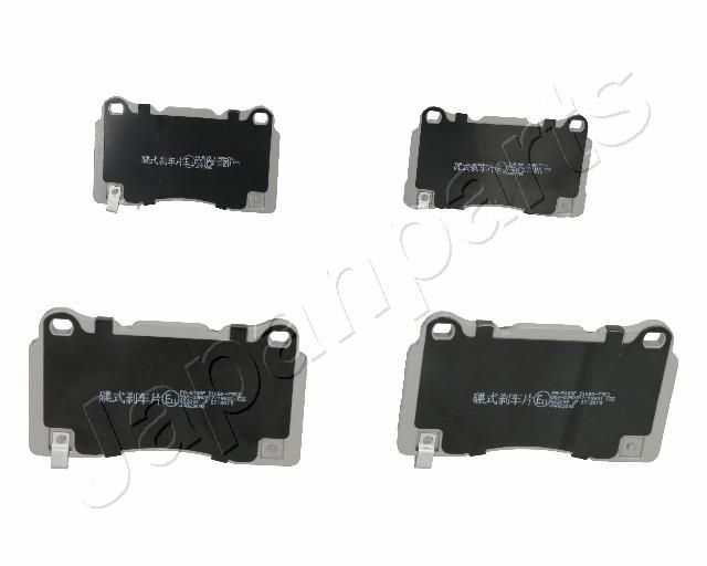 Комплект тормозных колодок, дисковый тормоз JAPANPARTS PA510AF