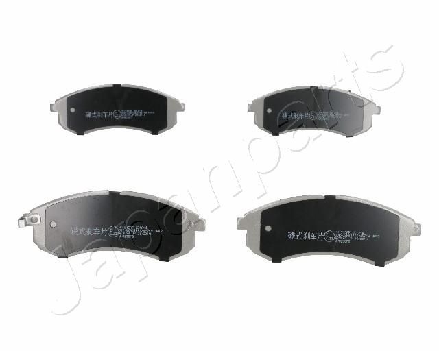 Комплект тормозных колодок, дисковый тормоз JAPANPARTS PA515AF