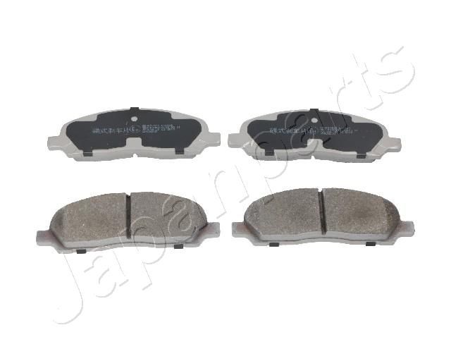 Комплект тормозных колодок, дисковый тормоз JAPANPARTS PA518AF