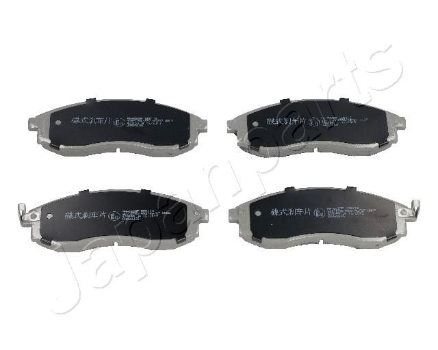 Комплект тормозных колодок, дисковый тормоз JAPANPARTS PA582AF
