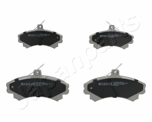 Комплект тормозных колодок, дисковый тормоз JAPANPARTS PA593AF
