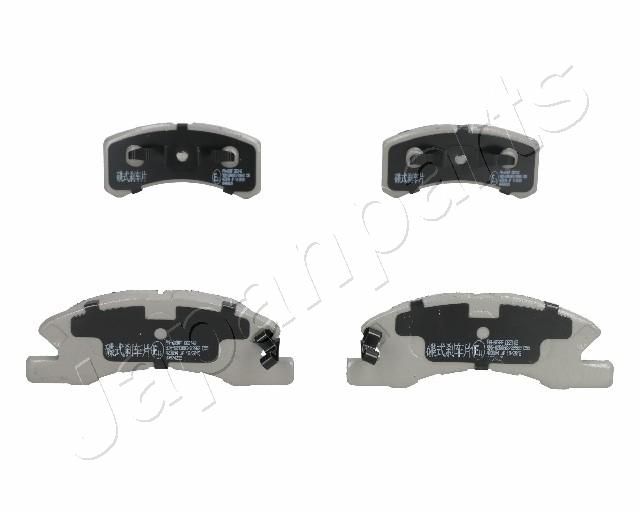 Комплект тормозных колодок, дисковый тормоз JAPANPARTS PA609AF