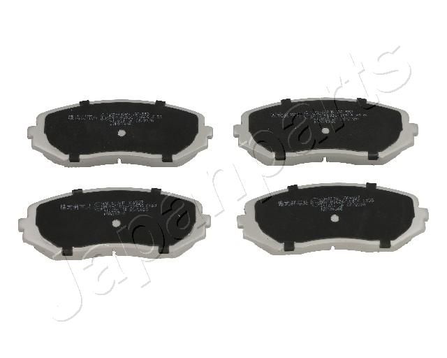 Комплект тормозных колодок, дисковый тормоз JAPANPARTS PA802AF
