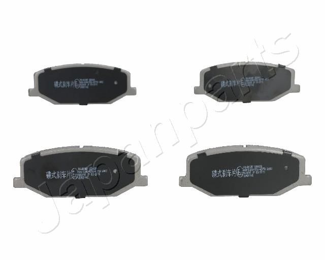 Комплект тормозных колодок, дисковый тормоз JAPANPARTS PA803AF