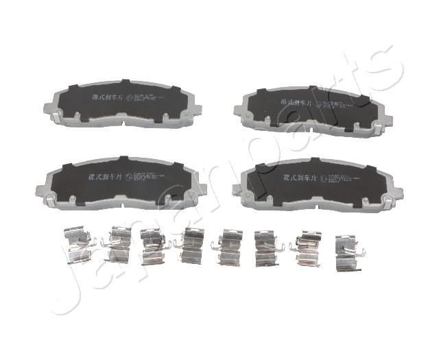 Комплект тормозных колодок, дисковый тормоз JAPANPARTS PA918AF