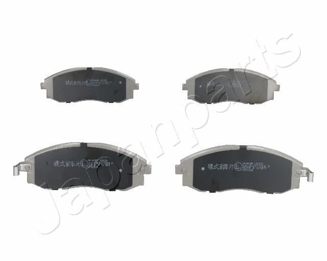 Комплект тормозных колодок, дисковый тормоз JAPANPARTS PAH02AF
